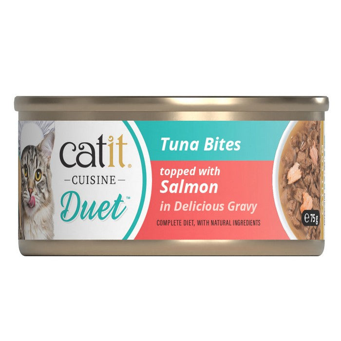 Catit Duet Tuna With Salmon 75g