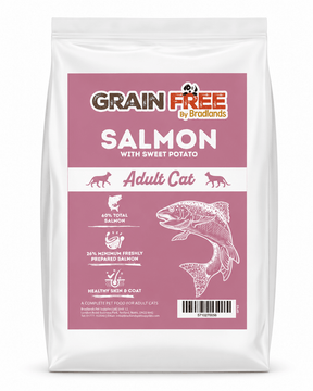 Bradlands Cat Salmon 2kg Dry Cat Food Bradlands 