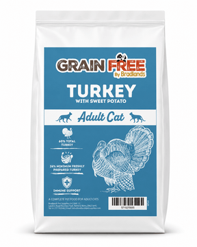 Bradlands Cat Turkey 2kg Dry Cat Food Bradlands 