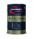 Chudleys Tin Rich in Beef & Chicken with Tripe 395g Chudleys 