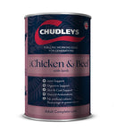 Chudleys Tin Rich in Chicken & Beef with Lamb 395g Chudleys 