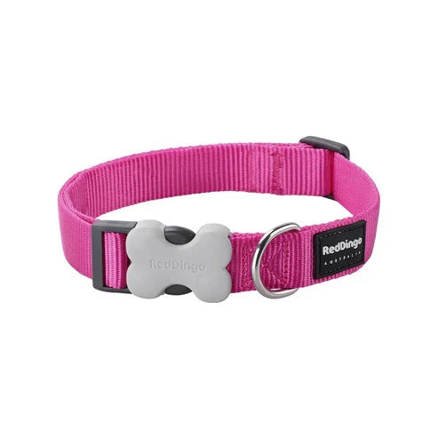 Red Dingo Dog Collar Classic Classic Bradlands Pet Supplies Hot Pink XS 
