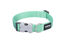 Red Dingo Pastel Dog Collar Red Dingo Pastel Green Small 