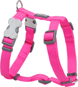 Red Dingo Classic H-Harness Red Dingo Hot Pink XS 