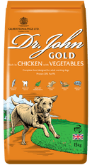 Dr John Gold 15kg Dry Dog Food Dr John 