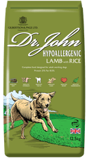 Dr John Hypoallergenic Lamb 12.5kg Dry Dog Food Dr John 