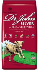 Dr John Silver with Beef 15kg Dry Dog Food Dr John 