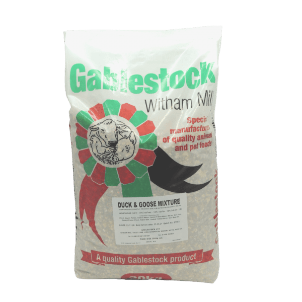 Gablestock Duck and Goose Mixture 20kg Poultry Gablestock 
