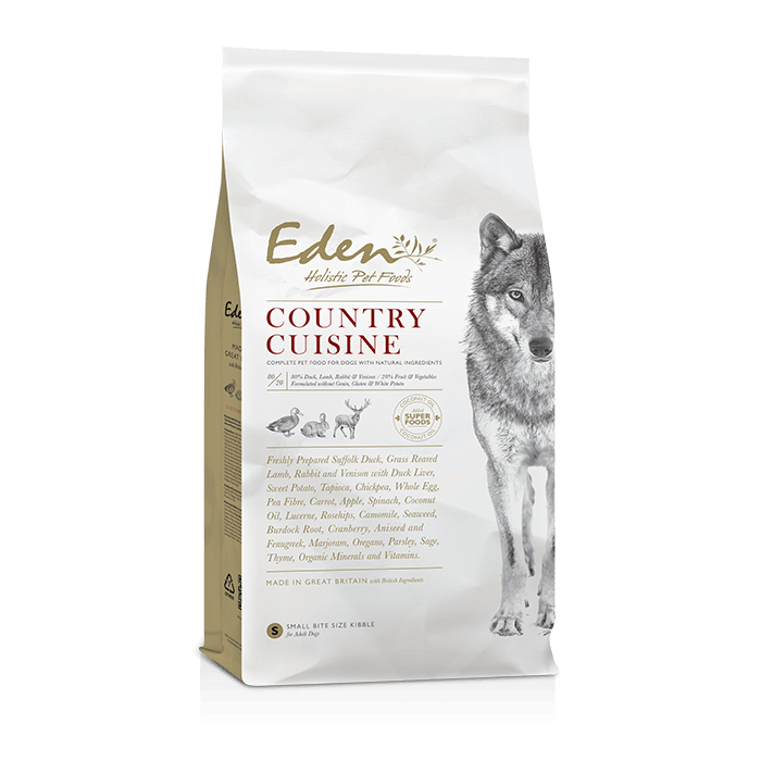 Eden Country Cuisine 80/20 Dry Dog Food 6kg – Small Kibble Dry Dog Food Eden 
