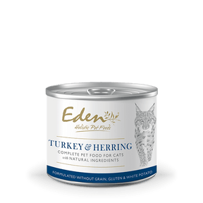 Eden Turkey & Herring Wet Cat Food 200g – product pack