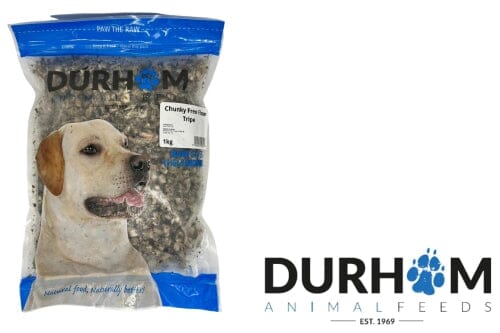 Daf Chunky Freeflow Tripe 1kg Durham Animal Feeds 