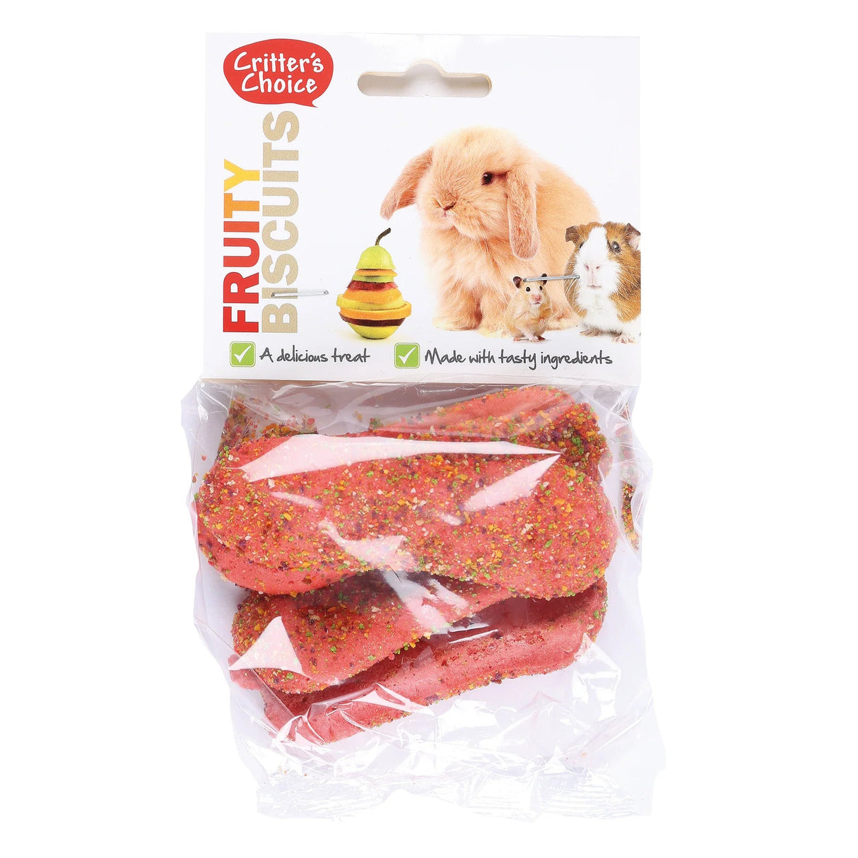 Critter's Choice Fruity Biscuits 50g Happy Pet 