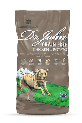 Dr John Grain Free Chicken & Potato Dry Dog Food 12.5kg Dry Dog Food Dr John 
