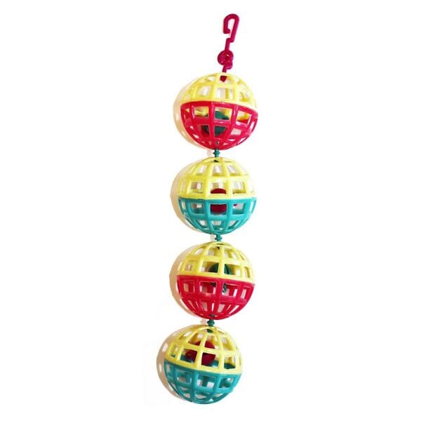 Happy Pet Multi Ball Hanging Bird Toy Bird Toys Happy Pet 