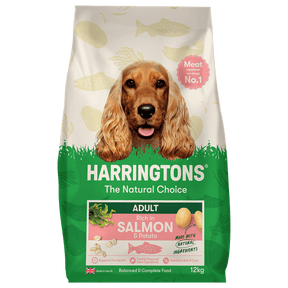 Harringtons Salmon & Potato Adult Dry Dog Food 12kg Dry Dog Food Harringtons 