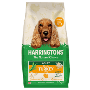 Harringtons Turkey & Veg Adult Dry Dog Food 1.7kg Dry Dog Food Harringtons 