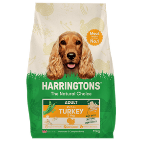 Harringtons Turkey & Veg Adult Dry Dog Food 15kg Dry Dog Food Harringtons 
