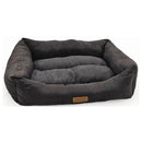 HugglePets Luxury Lounger Large 95 x 75cm Charcoal Hugglepets 