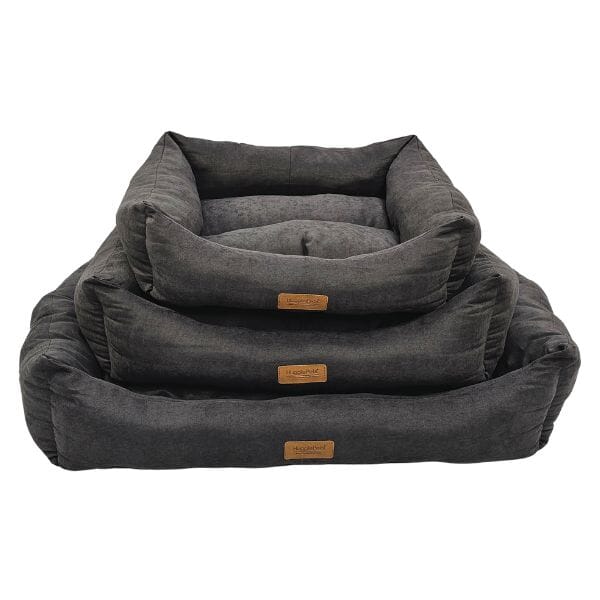 HugglePets Luxury Lounger Small 60 x 50cm Charcoal Hugglepets 