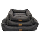 HugglePets Luxury Lounger Small 60 x 50cm Charcoal Hugglepets 