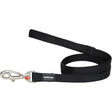 Red Dingo Classic Dog Lead 1.2m Red Dingo Black Small 