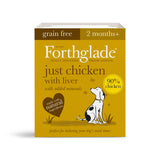 Forthglade Just Chicken with Liver Wet Dog Food 395g Wet Dog Food Forthglade 