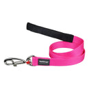 Red Dingo Classic Dog Lead 1.2m Red Dingo Hot Pink Small 