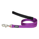 Red Dingo Classic Dog Lead 1.2m Red Dingo Purple Small 