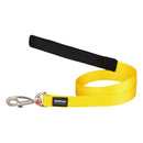 Red Dingo Classic Dog Lead 1.2m Red Dingo Yellow Small 