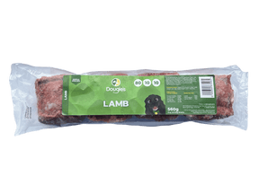 Dougies Lamb 80:10:10 Raw Dog Food 560g ❄ Raw Dog Food Dougies 