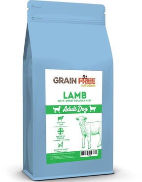Bradlands Grain Free Adult Lamb 2kg Dry Dog Food Bradlands 