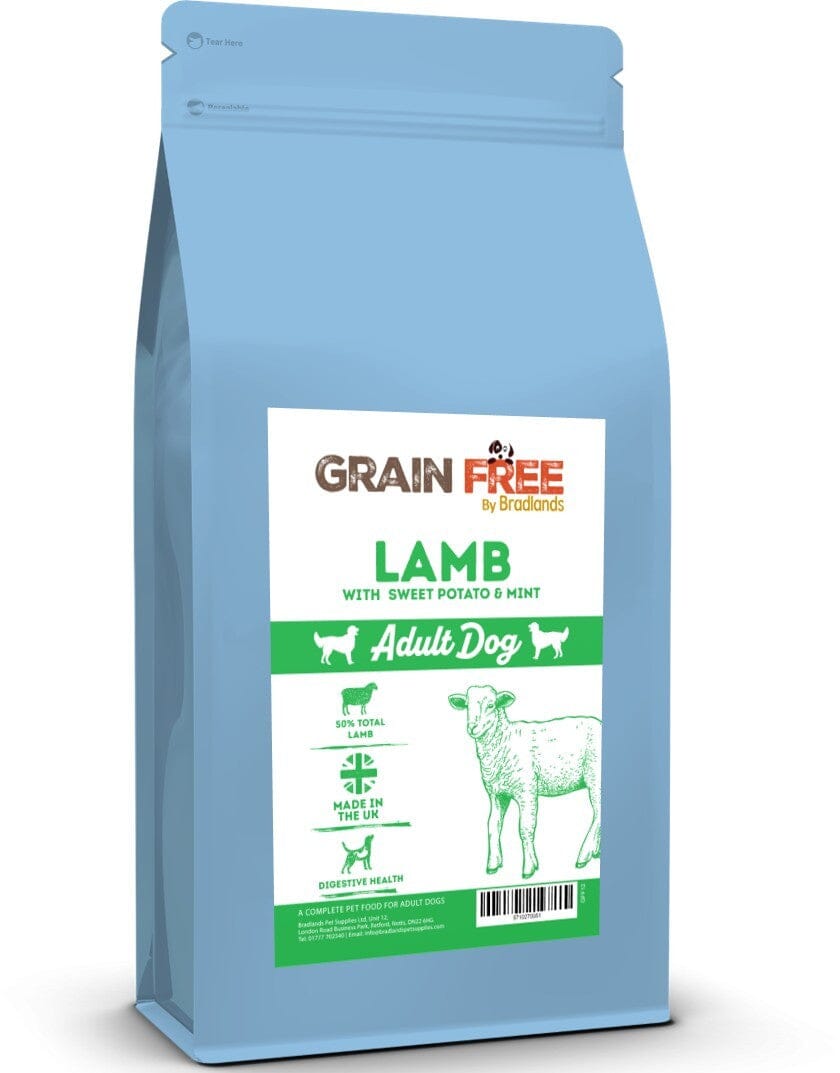 Bradlands Grain Free Adult Lamb 6kg Dry Dog Food Bradlands 