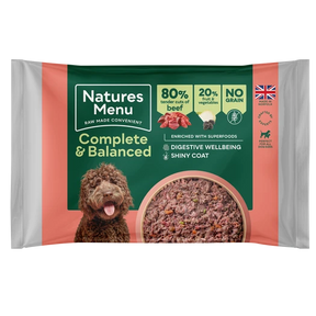 Natures Menu 80/20 Block Beef 500g ❄ Natures Menu 