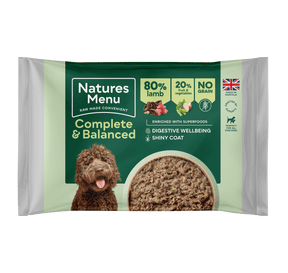 Natures Menu 80/20 Lamb Raw Dog Food Block 500g Raw Dog Food Natures Menu 