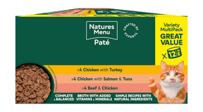 Natures Menu Meat Selection Wet Cat Food Multipack 12 x 85g Wet Cat Food Natures Menu 