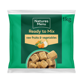 Natures Menu Fruit & Vegetable Raw Dog Food Nuggets 1kg Raw Dog Food Natures Menu 