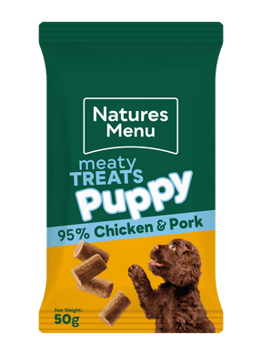 Natures Menu Chicken Meaty Puppy Training Treats 50g Dog Treats Natures Menu 