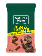 Natures Menu Beef Meaty Training Treats for Dogs 50g Dog Treats Natures Menu 