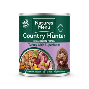 Natures Menu Country Hunter Turkey/Cranberry 600g Wet Dog Food Natures Menu 