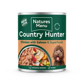 Natures Menu Country Hunter Salmon and Chicken Can 600g Natures Menu 
