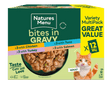 Natures Menu Cat Bites in Gravy Multipack 12 x 85g Wet Cat Food Natures Menu 