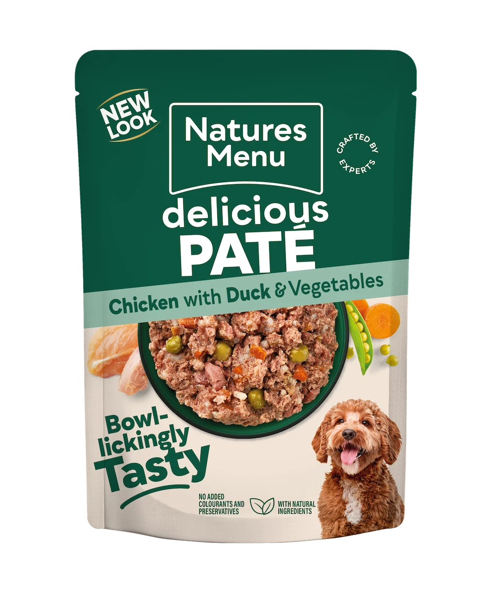Natures Menu Chicken & Duck Pouch 300g Wet Dog Food Natures Menu 