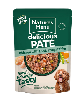 Natures Menu Chicken & Duck Pouch 300g Wet Dog Food Natures Menu 