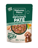 Natures Menu Chicken & Duck Pouch 300g Wet Dog Food Natures Menu 