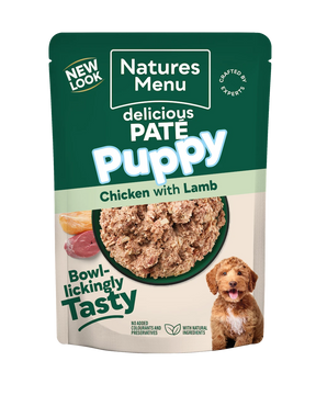 Natures Menu Junior Pouch 300g Wet Dog Food Natures Menu 