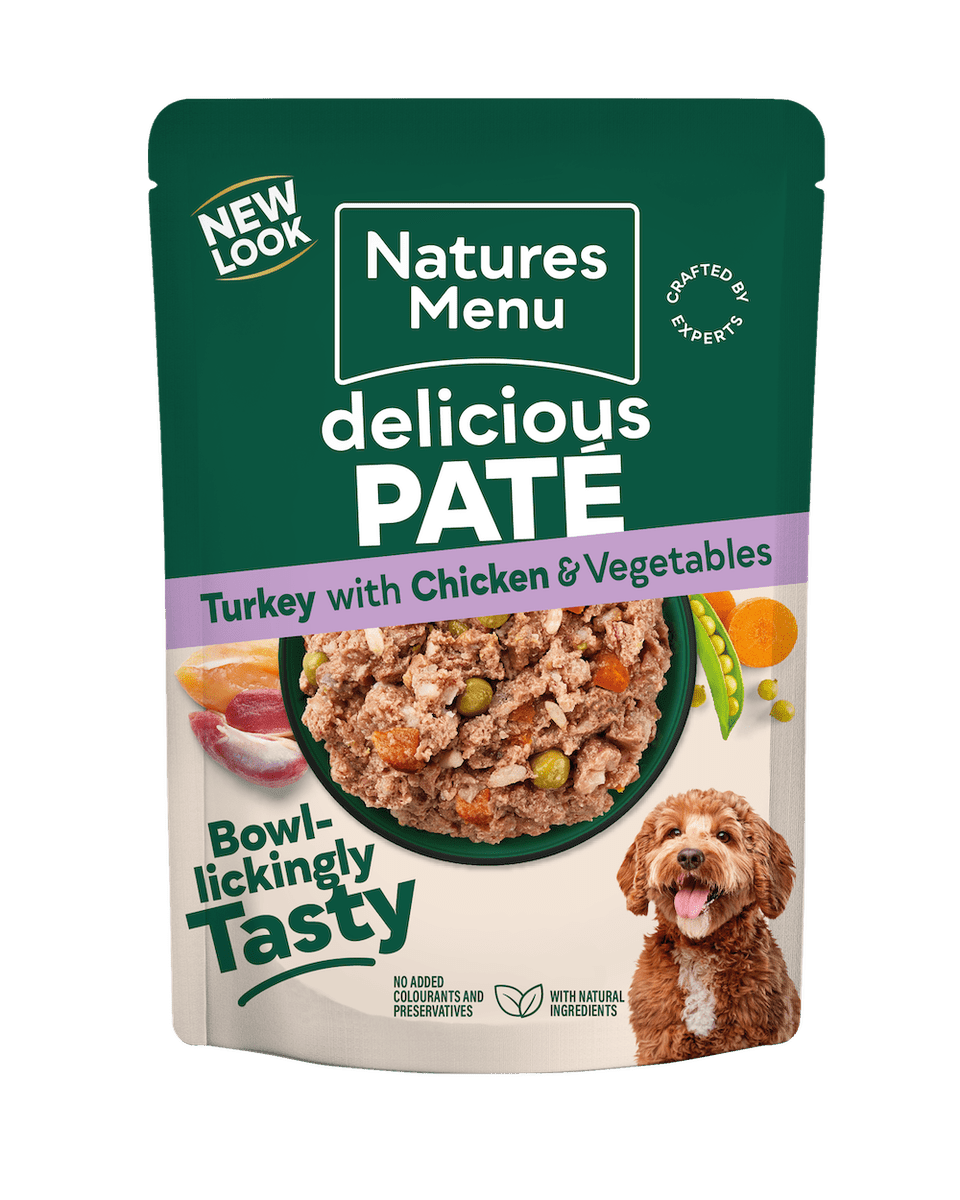 Natures Menu Turkey & Chicken Wet Dog Food 300g Wet Dog Food Natures Menu 