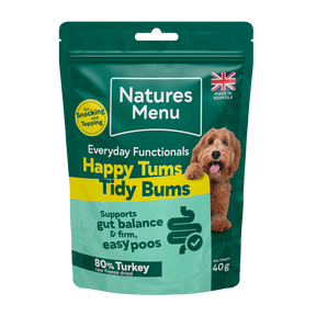 Natures Menu Happy Tums & Tidy Bums Turkey 40g Natures Menu 