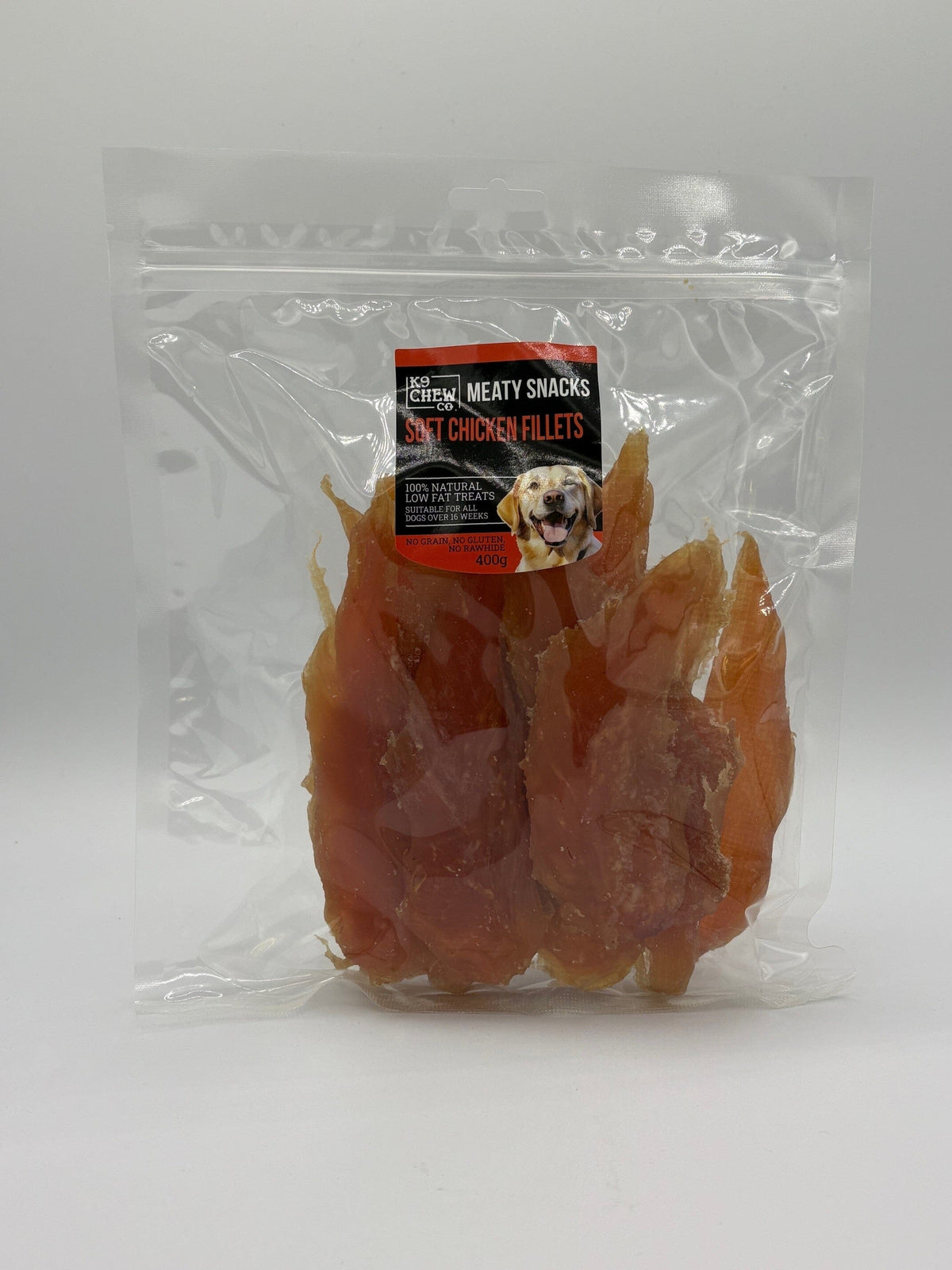K9 Chew Co Soft Chicken Fillets Dog Treats 400g Dog Treats K9 Chew 