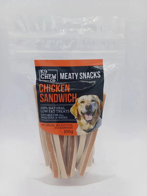K9 Chew Chicken Sandwich 100g K9 Chew 