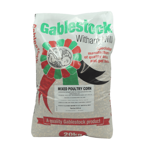 Gablestock Mixed Poultry Corn 20kg Poultry Gablestock 